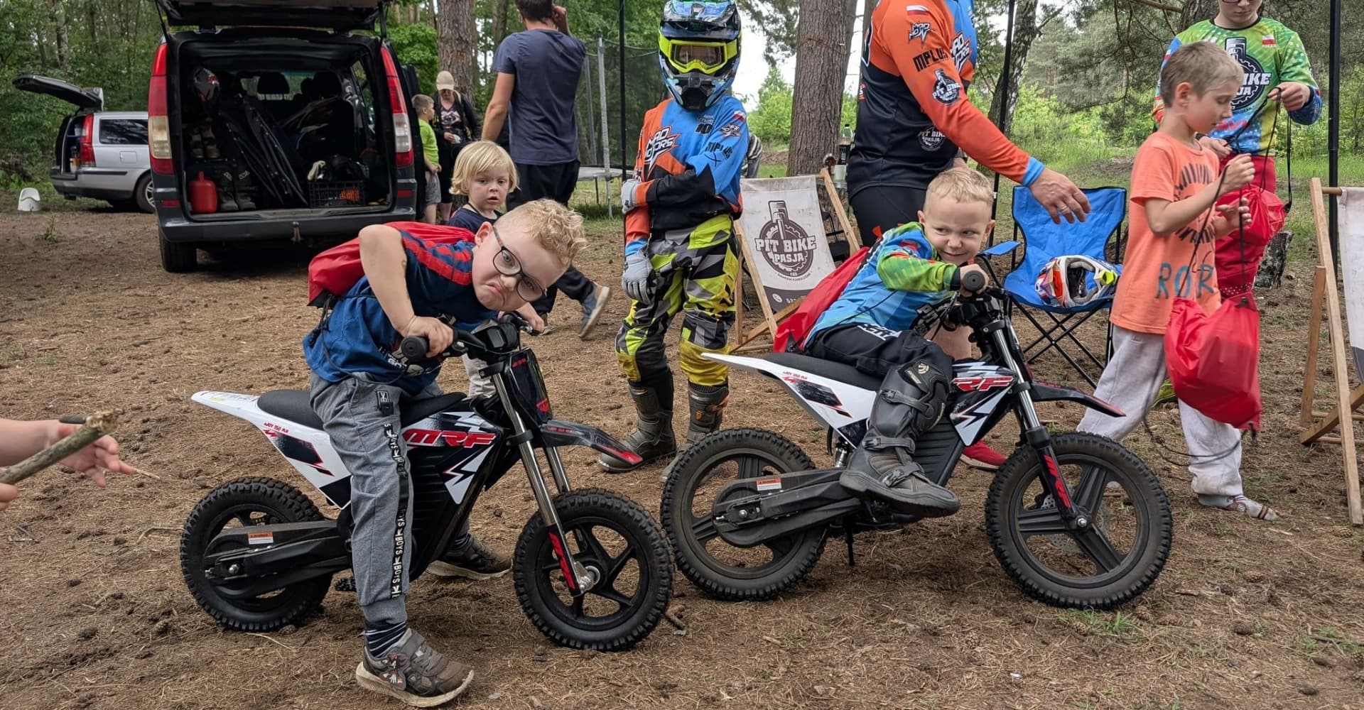 dzieci pitbike